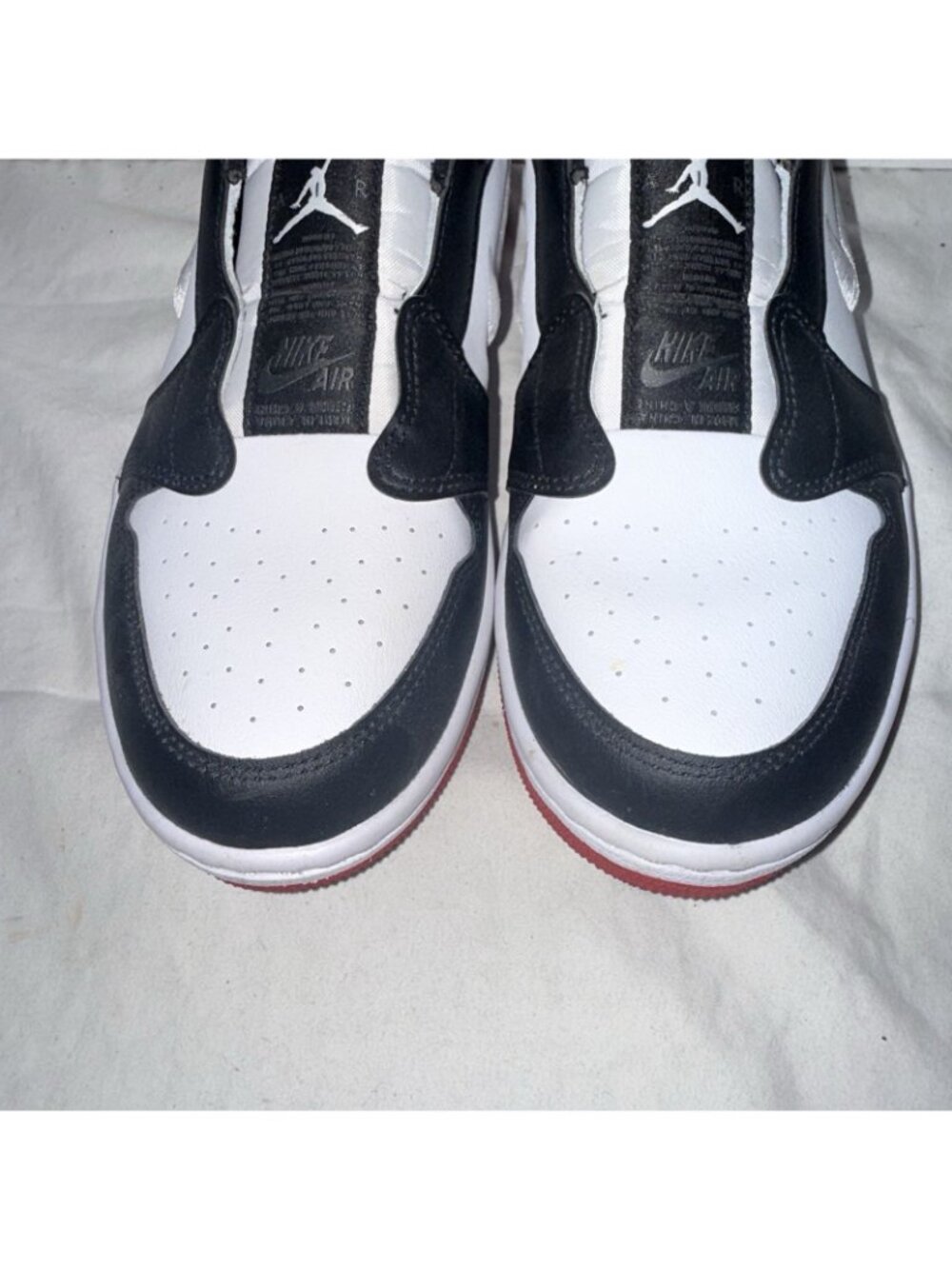 Nike Air Jordan 1 Low EasyOn Black Toe AV3918-102 Women’s Size 8.5 - Picture 3 of 9